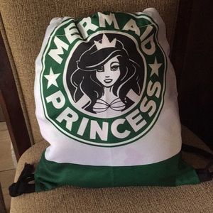 Disney Starbucks Ariel Mermaid Bag